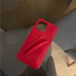 RHODE Red Silicone Phone Case